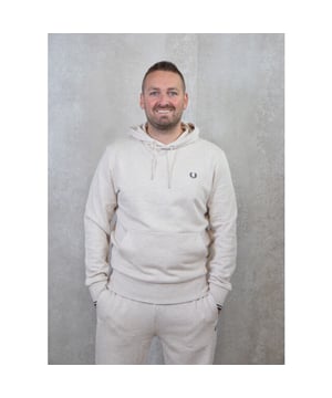 
 Tipped Hooded Sweatshirt