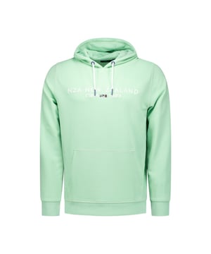 
<p>Heren hoodie van het merk NZA-New Zealand Auckland. Deze hoodie heeft een logo borduur op de borst en een buidelzak.</p>
<ul>
<li>Modern fit</li>
<li>55% Polyester/ 45% Katoen</li>
<li>Kleurnummer: 1738 Jade Green</li>
</ul>