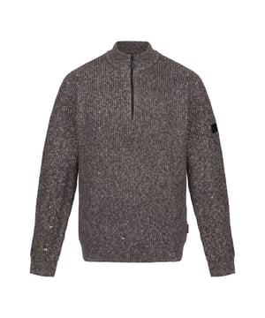 
32% Acryl, 25% Wol, 23% Katoen, 11% Nylon, 8% Polyester, 1% Spandex. Stof: Gebreid, Marl. Ontwerp: Logo. 545gsm. Stoftechnologie: Duurzaam, slijtvast. Hem: Ribben. Mouwtype: Met lange mouwen. Halslijn: Ribbel, Staande Kraag. Manchet: Ribbel. Bevestiging: halve rits.