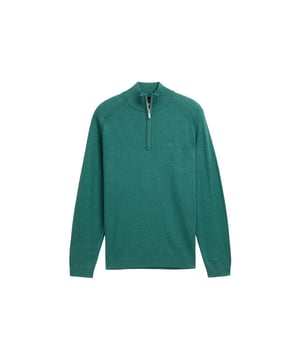 
<p><strong>Tom Tailor Basic Knit Troyer</strong><br>
Knit troyer van Tom Tailor in een moderne snit. Voorzien van een halve ritssluiting en een opstaande kraag voor een klassieke uitstraling. Subtiel logo borduursel op de borst. De raglanmouwen zorgen voor extra bewegingsvrijheid. Ribgebreide boorden bij de mouwen en zoom zorgen voor een perfect aansluitende pasvorm. <br>
Kleur: groen.</p>