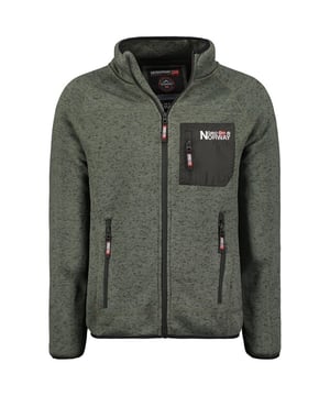 
<p>Geographical Norway Fleece vest heren TITLE Grijs - Groen - Registered Trademark</p>
<p>Heren fleece vest met klein borstzakje van het merk Geographical Norway. Het grijze mannen vest is gemaakt van fijne zachte stoffen wat een comfortabel draaggevoel geeft. Ook is dit fleece vest voorzien van een rits. Het heren vest is ook prima te gebruiken voor de wat frissere avonden.</p>
<ul>
<li>Materiaal: 100% Polyester</li>
<li>Dessin: Met kleine borduur</li>
<li>Pasvorm: Regular Fit</li>
<li>Soort: Fleece vest heren</li>
<li>Kleur: Grijs - Groen</li>
<li>Zakken: 2 steekzakken met rits</li>
</ul>