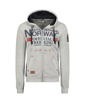 
<p>Geographical Norway - Vest - Heren - Capuchon - Gafont - Grijs</p>
<p>Grijs heren vest met nautische print en borduur van het merk Geographical Norway. Het mannen vest is sportief te noemen en voorzien van een een capuchon en rits.<br />
Het heren vest valt klein. Bij twijfel adviseren wij een maatje groter te bestellen.</p>
<ul>
<li>Materiaal: 100% Polyester</li>
<li>Dessin: Met kleine borduur</li>
<li>Pasvorm: Small Fit</li>
<li>Soort: Vest heren</li>
<li>Kleur: Grijs</li>
<li>Zakken: 2 steekzakken</li>
</ul>