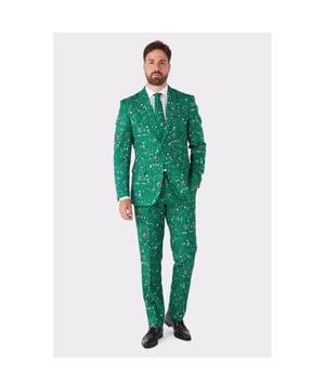 
Voel jij ook zo’n sterke verbinding? Delete jouw browsergeschiedenis van de zoektocht naar een outfit maar, want je bent hier op het juiste adres voor een geeky maar stijlvol exemplaar. Dus wees zo slim als een computer: geef je garderobe een update en installeer jezelf in dit printplatenpak. Waar wacht je nog op? Command (kies_maat), command (in_winkelwagen).