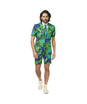 
Kijk je door je verrekijker, op jacht naar je volgende festivaloutfit? Stop met zoeken! Dit jungle zomerpak is alles wat je nodig hebt om jouw feestbeest-look compleet te maken. Dus zorg dat je dit zomerpak zo snel mogelijk om je lichaam hebt!