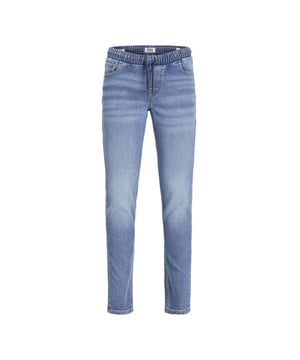 
De perfecte jeans voor stoere jongens: de Blue Denim slim fit jeans van Jack en Jones Kids! Deze trendy broek is gemaakt van hoogwaardig materiaal: 79% katoen, 19% polyester en 2% elastaan, wat zorgt voor een comfortabele stretch en een goede pasvorm. De donkerblauwe kleur geeft de broek een stoere uitstraling, waardoor hij gemakkelijk te combineren is met verschillende outfits. Of je nu naar school gaat of lekker gaat spelen met vrienden, met deze jeans zie je er altijd cool uit. Bestel snel deze must-have bij NummerZestien en laat jouw zoon stralen in zijn nieuwe Jack en Jones Kids Blue Denim jeans!
