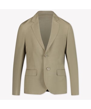 
Antony Morato MKJS00018 kindercolbert beige - s25 colbert linnen - zomer 2025