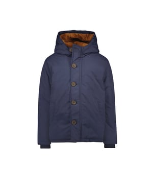 
Like FLO Jongens winterjas met capuchon - Abel - Navy blauw

Materiaal 100% RPE