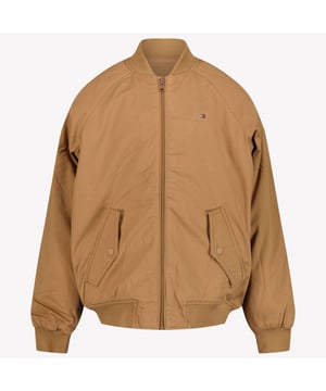 
Tommy Hilfiger KB0KB09363 kinder tussenjassen camel - ps25 bomberjack - zomer 2025