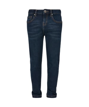 
98% Katoen, 2% Elastaan. Stof: Denim, Stretch, Twill, Geweven. Ontwerp: Eenvoudig. 270gsm. Zakken: 2 Zijzakken, 1 Muntzakje, 2 Achterzakken. Sluiting: Knoop, Ritsgat.