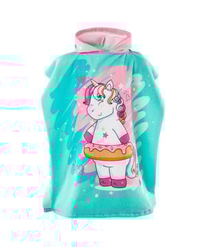 
100% Polyester. Stoftechnologie: Sneldrogend. Lengte: 120cm. Breedte: 60cm. Ontwerp: Donut, Harten, Logo, Pony. 120 gsm.