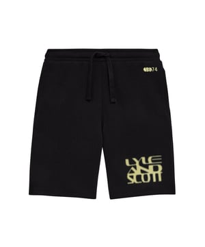
Lyle & Scott zomer sweat short jongens - Jet zwart - Formation Blur Graphic 

Materiaal 100% katoen