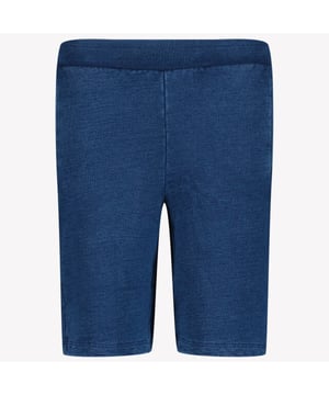 
W60476 Z10 DENIM BLUE SS25<br>bermuda korte broek<br><ul>indigoblauw</ul><ul>katoen</ul><ul>elastische tailleband</ul><ul>logopatch op de achterkant</ul><ul>twee steekzakken aan de zijkant</ul><ul>opgestikte zak aan de achterkant</ul><ul>knie</ul><ul></ul><ul></ul><ul></ul><br>Marc Jacobs Kids