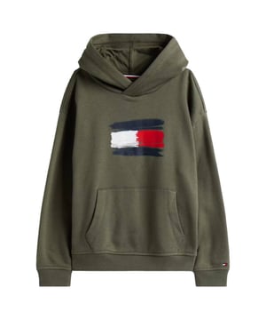 
Tommy Hilfiger Sweat KB0KB10112 in de kleur Donker groen