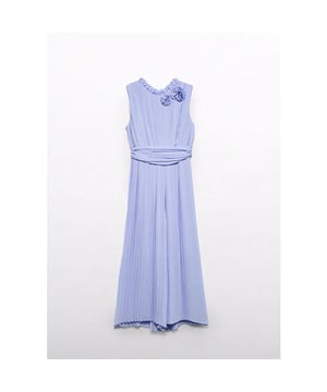 
Abel & Lula Zomer jumpsuit geplooid meisjes - lilac paars

Materiaal