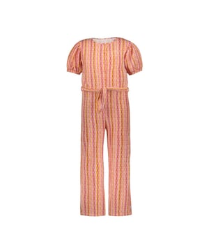 
B.Nosy zomer jumpsuit meisjes - roze AOP - riem - Pallas

Materiaal 95% recycled polyesther, 5% elastaan