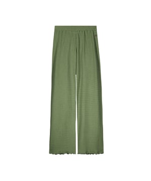 
Like Flo zomer broek meisjes teens - army groen - wide leg - Flue

Materiaal 97% polyesther, 3% elastaan