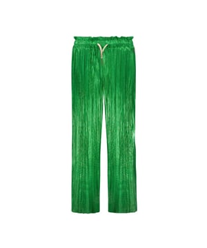 
Like Flo Meisjes broek metallic plisse - Groen metallic

Materiaal 95%PE 5%EA