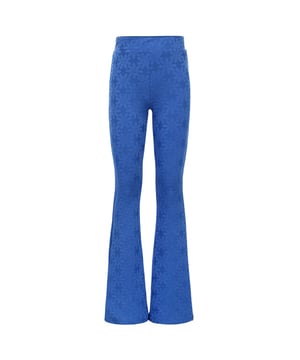 
LOOXS Little Zomer flair broek jaquard bloemen - blauw

Materiaal 95% Viscose 5% Spandex