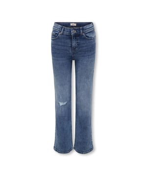 
Kids ONLY winter jeansbroek meisjes - blauw - KogJuicy - wide leg fit

Materiaal 79% katoen, 20% recycled katoen, 1% elastaan