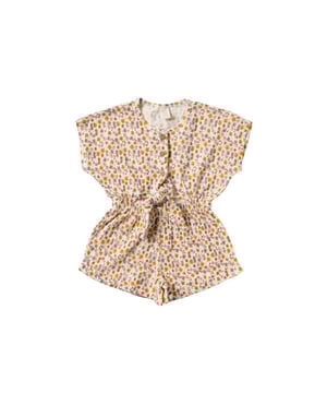 
Salted Stories zomer jumpsuit meisjes - geel - Flower bud

Materiaal 95% Katoen, 5% Elastaan