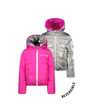 
B.Nosy Meisjes reversibel winterjas - Jacky - Knock out roze

Materiaal 100% RPE