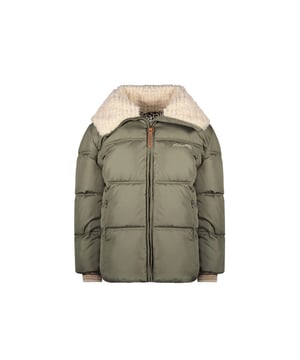
Like FLO Meisjes winterjas fancy met capuchon - Amaya - Army groen

Materiaal 100% RPE