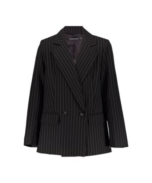 
Frankie & Liberty Meisjes blazer - Eva - Zwart / ice gestreept
Materiaal