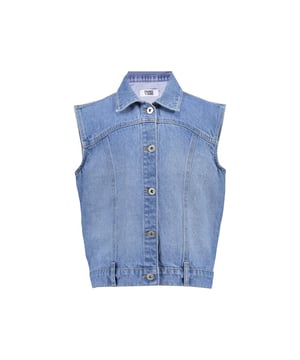 
Frankie & Liberty Zomer bodywarmer meisjes - jeans blauw - Rimona

Materiaal 100% katoen