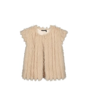 
Like Flo Meisjes bodywarmer fur - Doutze - Taupe

Materiaal 100%PE