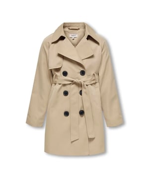
Kids ONLY zomer trenchcoat jas meisjes - taupe - Kogchloe

Materiaal 100% recycled polyester