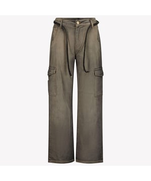 
Guess J5RA13 D5J40 kinderjeans grijs - ps25 cargojeans wideleg - zomer 2025