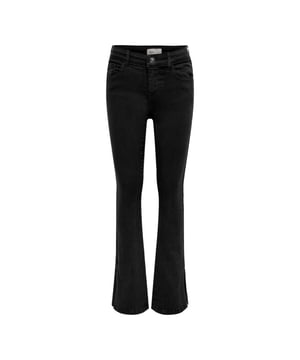 
De perfecte toevoeging aan de garderobe van jouw kleine fashionista: de zwarte denim meisjes jeans bootcut flare fit van Kids Only! Gemaakt van 98% katoen en 2% elastaan voor een ultiem comfort en een mooie pasvorm. Deze tijdloze bootcut jeans is perfect te combineren met allerlei tops en is geschikt voor elke gelegenheid. Het flare fit design geeft een trendy touch aan de look van jouw dochter. Shop nu deze must-have denim broek bij Nummerzestien en geef haar outfit de finishing touch!