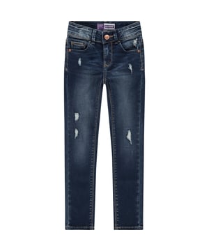 
Deze prachtige jeans van Raizzed mag niet ontbreken in de kledingkast van jouw kleine fashionista! Met zijn trendy blue denim kleur en skinny fit pasvorm is deze broek perfect voor elke gelegenheid. De hoge taille zorgt voor een flatterend effect en de super strakke pijpen geven een stoere uitstraling. De destroyed en gerepareerde details geven de jeans een edgy look. Gemaakt van 87% katoen, 10% T-400 en 3% elasthaan, is deze broek niet alleen comfortabel, maar ook duurzaam en vormvast. Een must-have item voor elke meisje dat van stijlvolle en comfortabele kleding houdt. Bestel nu deze trendy Raizzed jeans bij NummerZestien en laat jouw meisje stralen in haar nieuwe favoriete broek!