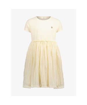 
Deze jurk is geschikt voor echte zomerprinsessen! Een heerlijk crochet bovenlijf gecombineerd met een tule rokje geven deze jurk een echte wow factor!