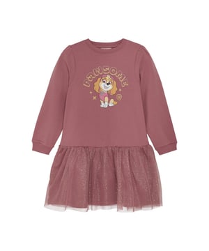 
Minymo Meisjes sweat jurk - Deco roze

Materiaal 95% Cotton/ 5% Elastane
