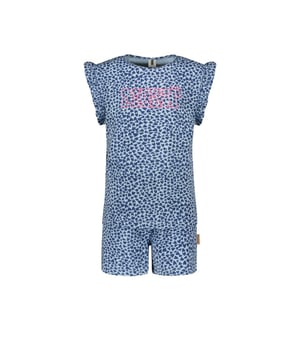 
B.Nosy Meisjes pyjama - Hartjes blauw
100% SCO