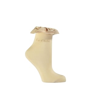
Le Chic Meisjes sokken met tule - Raven - Licht cappuccino

Materiaal