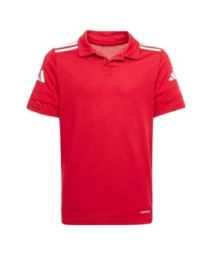 
65% gerecycleerd polyester, 35% katoen. Ontwerp: Logo, Streepjesdetail. Bevestiging: Trek aan de achterkant. Mouwtype: Korte mouwen. Halsuitsnijding: Omgeslagen kraag. Stoftechnologie: Aeroready, Vochtafvoerend, Sneldrogend. Knoopsluiting met 2 knopen. Geschikt: Regelmatig. 12-13 jaar: 34 in. 14-15 jaar: 36 in. 8-9 jaar: 28 in. 10-11 jaar: 30,5 in. 6-7 jaar: 25 in.