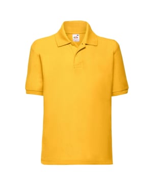 
65% Polyester, 35% Katoen. Stof: Pique. Ontwerp: Eenvoudig. Bevestiging: knop, pullover. Halsuitsnijding: Verstevigd, Omgeslagen Kraag. Mouwtype: Ingezet, met korte mouwen. 2 Knoops Placket, Verstevigde Naden, Verstevigde Schouders, Zijnaden, Toon op Toon Knoop. Geschikt: Regelmatig. 180gsm. Duurzaamheid: Oeko-Tex Standaard 100 Gecertificeerd. 5-6 jaar: 31 in. 7-8 jaar: 34 in. 9-11 jaar: 37 in. 12-13 jaar: 40 in. 14-15 jaar: 43 in. 3-4 jaar: 27,5 in.