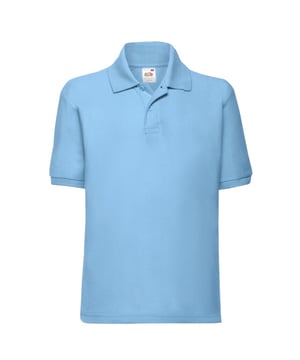 
65% Polyester, 35% Katoen. Stof: Pique. Ontwerp: Eenvoudig. Bevestiging: knop, pullover. Halsuitsnijding: Verstevigd, Omgeslagen Kraag. Mouwtype: Ingezet, met korte mouwen. 2 Knoops Placket, Verstevigde Naden, Verstevigde Schouders, Zijnaden, Toon op Toon Knoop. Geschikt: Regelmatig. 180gsm. Duurzaamheid: Oeko-Tex Standaard 100 Gecertificeerd. 5-6 jaar: 31 in. 7-8 jaar: 34 in. 9-11 jaar: 37 in. 12-13 jaar: 40 in. 14-15 jaar: 43 in. 3-4 jaar: 27,5 in.