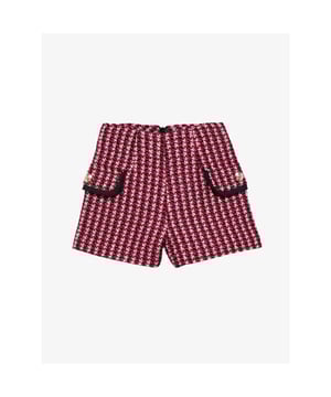 
Short voor meisjes van het merk Abel & Luna in de kleuren licht/donker roze en zwart met zakken op de heupen. 