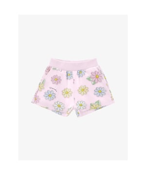 
De Monnalisa Short in Rosa Fairytale uit de baby Alice collectie heeft een bloemenprint, een elastische tailleband en steekzakken. Combineer met de bijpassende shirts.
