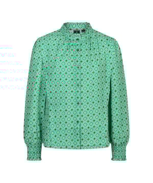 
Indian Blue Jeans Meisjes shirt geometric print - Gras groen
Materiaal 100% Polyester