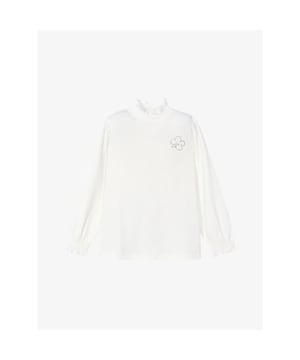 
De Mayoral Longsleeve in Natural is een perfecte basic. De longsleeve heeft gesmokte hals en mouwen. De longsleeve heeft een glitter detail op de borst. De top is gemaakt van viscose en bevat daarom veel stretch en is zacht van kwaliteit.