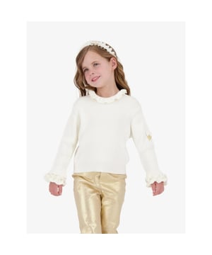 
De AngelsFace Elma top in Vanilla heeft een ribkwaliteit met ruched detail bij de hals en mouwtjes. De Elma top is een perfecte basic om in je kast te hebben.