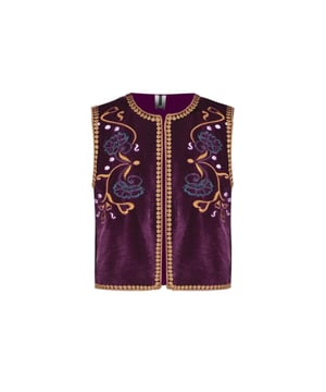 
B.Nosy Meisjes gilet - Gaby - Grape Wine

Materiaal 100% PE