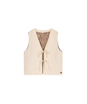 
Like Flo zomer gilet meisjes teens - creme - strik - Cameron

Materiaal 90% polyesther, 10% viscose