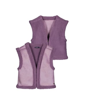 
Like Flo Meisjes reversibel gilet teddy - Dewi - Lavendel

Materiaal 100%PE
