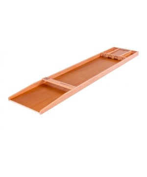 
<p><strong>Korte omschrijving</strong></p>
<ul>
<li>Sjoelbak 2 meter lang</li>
<li>Inclusief 30 sjoelstenen</li>
<li>Inclusief scoreboekje</li>
<li>2 jaar fabrieksgarantie </li>
</ul>
<p><strong>Uitgebreide omschrijving</strong></p>
<p>Originele handvervaardigde Heemskerk sjoelbak van zware kwaliteit, uitgevoerd  in wedstrijdformaat. De HS-40 is een sjoelbak vervaardigd uit duurzame houtsoorten zoals  Abura in combinatie met Meranti. De verbindingen zijn geschroefd, waardoor stabiliteit en duurzaamheid gewaarborgd zijn. De Heemskerk HS-40 sjoelbak is door zijn degelijke kwaliteit uiterst geschikt voor zowel particulier als openbaar gebruik (scholen/instellingen). Puntaanduiding boven de poortjes middels messing nagels. De sjoelbak wordt geleverd incl. 30 stuks sjoelschijven.</p>