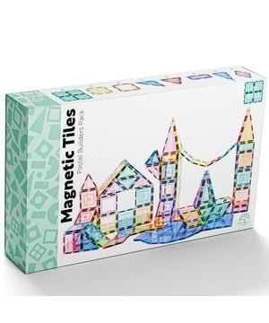 
<h2>Learn and Grow Magnetische Tegels Pastel Builder Pack 112 delig</h2>
<ul>
<li>Leerzaam spelen</li>
<li>Goed voor de motoriek</li>
<li>Geschikt voor kinderen van 3 jaar</li>
<li>Kinderen kunnen al hun creativiteit kwijt</li>
<li>STEAM leren, staat voor Science, Technology, Engineering, Arts & Mathematics</li>
<li>Gemaakt van niet-giftig ABS-plastic</li>
<li>Eindeloos bouwplezier</li>
<li>Te combineren met andere magneten merken</li>
<li>Ontwikkelt de creativiteit van je kind</li>
</ul>
<p><strong>Uitgebreide omschrijving</strong></p>
<p>De Learn and Grow Magnetische Tegels Pastel Builder Pack 112-delig is de ideale set voor kinderen vanaf 3 jaar die spelenderwijs willen leren en bouwen. Met maar liefst 112 onderdelen in zachte pastelkleuren biedt deze set eindeloze mogelijkheden om te experimenteren met vormen, constructies en fantasierijke bouwwerken. Kinderen ontwikkelen al spelend hun fijne motoriek en ruimtelijk inzicht. Deze magnetische tegels zijn perfect voor STEAM-leren, waarbij vaardigheden op het gebied van wetenschap, technologie, techniek, kunst en wiskunde op een speelse manier worden gestimuleerd.</p>
<p data-start="591" data-end="1182" data-is-last-node="" data-is-only-node="">Gemaakt van duurzaam en niet-giftig ABS-plastic zijn de tegels veilig voor jonge kinderen. Dankzij de stevige magneten blijven bouwwerken goed staan en kunnen ze keer op keer opnieuw worden opgebouwd. De set is volledig compatibel met andere magnetische merken, waardoor je eenvoudig kunt uitbreiden en combineren. Kinderen kunnen hun creativiteit de vrije loop laten door bijvoorbeeld kastelen, raketten, huizen of dierenverblijven te bouwen – de mogelijkheden zijn eindeloos. Met deze builder pack haal je een leerzame en plezierige speelervaring in huis die blijft uitdagen en inspireren.</p>
<p><strong>Inhoud</strong></p>
<ul>
<li>8 grote vierkanten</li>
<li>32 kleine vierkanten</li>
<li>16 gelijkzijdige driehoeken</li>
<li>16 rechthoekige driehoeken</li>
<li>16 gelijkbenige driehoeken</li>
<li>8 rechthoeken</li>
<li>8 ramen</li>
<li>8 ruiten</li>
<li>Boekje met inspiratie</li>
</ul>